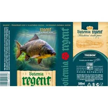 Pivo Regent Pivo Vodní Říše - Kapr Obecný 0,5 l 1ks
