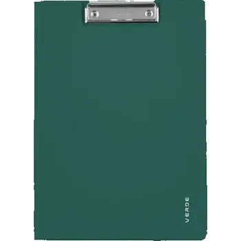 Karton P+P Dvojdeska A4 VERDE s klipem - zelená 563605