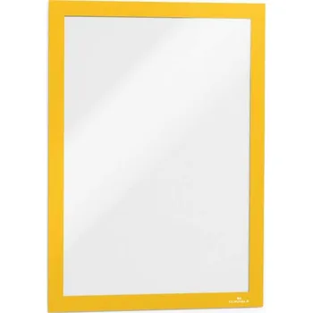 Značení Durable Rámeček samolepicí DURAFRAME® - A4 / žlutá / 2 ks 562748
