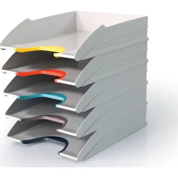 Archivační box Durable Kancelářský box Varicolor Tray set - bílo-barevný / 5 zásuvek 371479