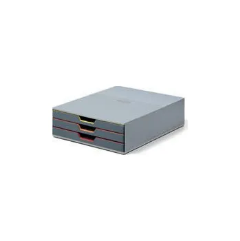 Archivační box Durable Zásuvkový box VARICOLOR® - 3 zásuvky / šedá 259708