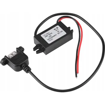 Měnič napětí USB NAPÁJECÍ ADAPTÉR 5V 3A 15W DC-DC MĚNIČ 12V