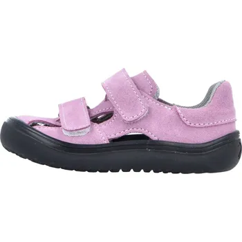 Dívčí sandály Jonap barefoot kožené sandálky Daisy orchid Velikost: 24
