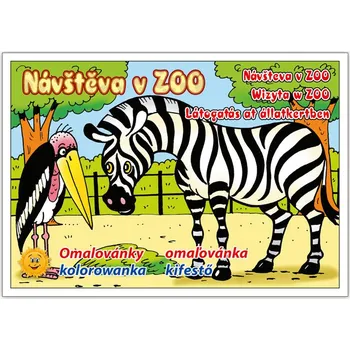 omalovánky Omalovánky A5 - Návštěva v ZOO 279907