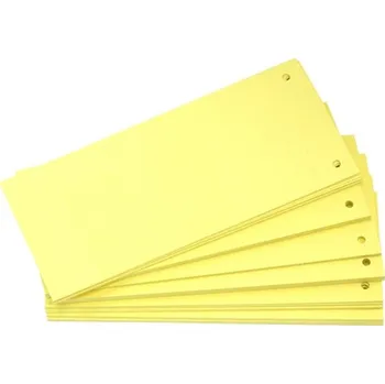 Studio 1+1 Rozdružovací kartonové jazyky - žlutá / 50 ks 157435