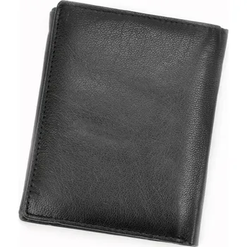 Peněženka Pánská kožená peněženka Money Kepper CC 5601 černá / červená