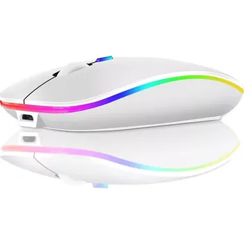 Podložka pod myš VERK Bezdrátová myš MR12 - bílá