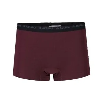 Aclima WarmWool Boxer shorts Fig červená XL