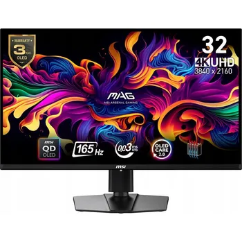 Monitor MSI MAG 321UP QD-OLED černý