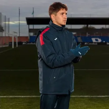 Pánská větrovka Pánská bunda Joma Trivor Anorak Joma modrá | červená 3499327