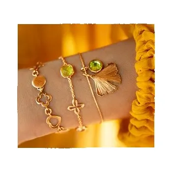 Náramek Lilou Náramek 0J066 Zlatá OS