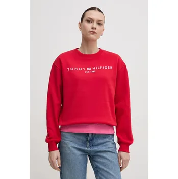 Pánská mikina Mikina Tommy Hilfiger WW0WW39791 červená 33D, vel. XL