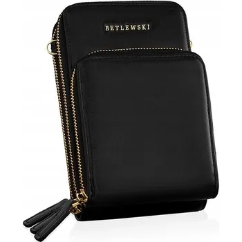 Kabelka Kabelka psaníčko Betlewski , eko kůže černá