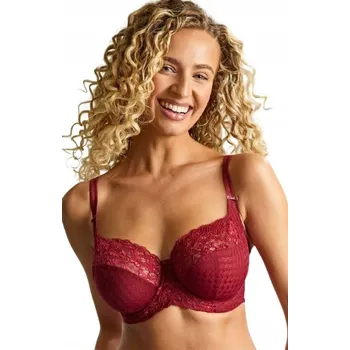 Podprsenka Panache podprsenka s měkkými košíčky červená velikost 70G