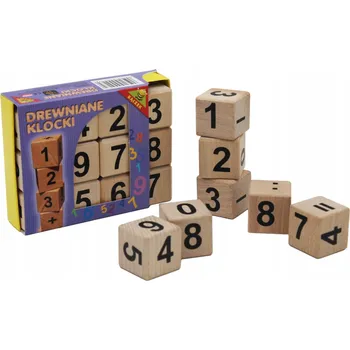 ostatní stavebnice Dřevěné Stavebnice 1, 2 Káča 12 ks