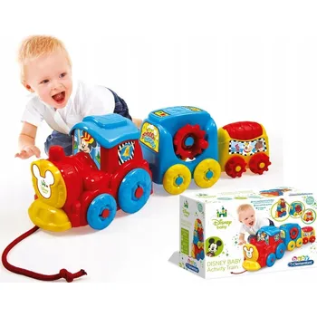 Hračka pro nejmenší Clementoni vláček baby Disney Vláček Baby Disney