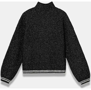 Dívčí svetr Dětský svetr s příměsí vlny United Colors of Benetton 1EWBC200L.G.Seasonal černá 99X, vel. 160