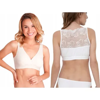 Podprsenka PODPRSENKA NA KOJENÍ KRAJKOVÁ TĚHOTENSKÁ PODPRSENKA BAVLNĚNÁ BÉŽOVÁ M