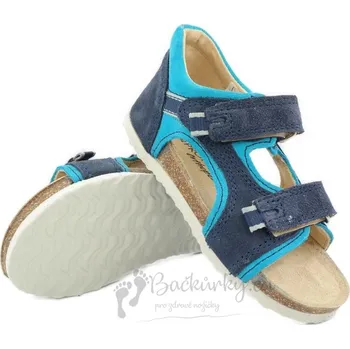 Chlapecké sandály Dětské sandály Protetika ORS T 32 Rimini tyrkys-modrá vzor 94 - vel. 33