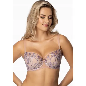 Podprsenka Gaia 1307 Raina Podprsenka polovyztužená SEMI SOFT béžovo-modrá 65E