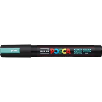 Posca Posca popisovač / 2,5 mm - metal. zelená 245760