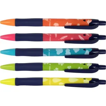 Kuličkové pero Semi - barevný mix 138870