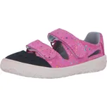 Jonap barefoot kožené sandálky Fella růžová bublina Velikost: 22