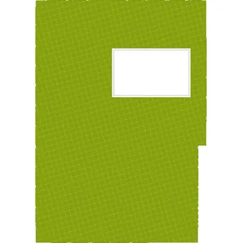 Sešit Studentský speciál - A4 / náplň zelená - čtverček / 50 listů Optys