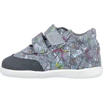 Chlapecké polobotky Jonap kožené boty 051SV šedá motýlci Velikost: 26