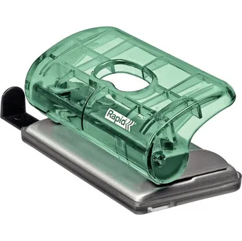 Děrovačka rapid Kancelářský děrovač Rapid Colour´Ice FC5 mini / ledově zelená - 10 listů 362376