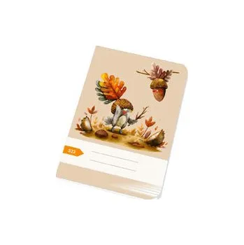 Sešit papírny Brno Sešit školní ŠKOLÁČEK 523 / 20 listů / A5 / široká linka 562655