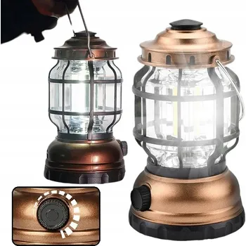 Svítilna KEMPINGOVÁ LAMPA COB SVÍTILNA DO STANU AKUMULÁTOR