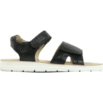 Dívčí sandály Kožené sandálky Richter 5501-7261-9900 černá Velikost: 32