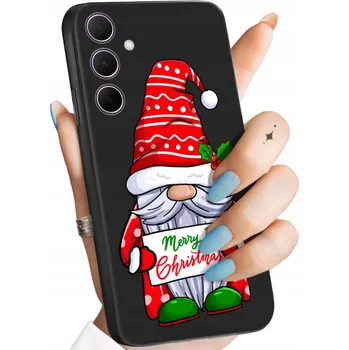 Pouzdro na mobilní telefon Zadní Kryt Hello Case pro Samsung Galaxy A35 5G červený