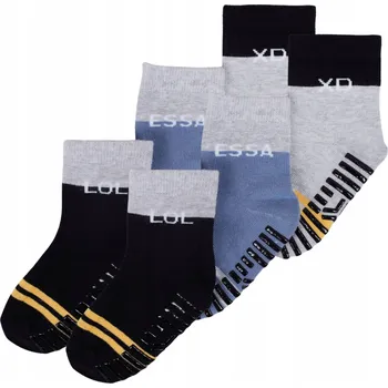 Chlapecké Ponožky dětské ponožky s ABS ESSA LOL XD 3 kusy 27-30 YOCLUB