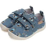 DDstep Barefoot plátěné tenisky D.D.step CSB-41907B Bermuda Blue Velikost: 28