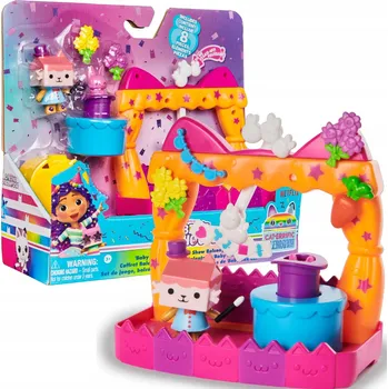 Figurka Figurka z pohádky Spin Master Gábinin Kouzelný Domek sada balkon Karton