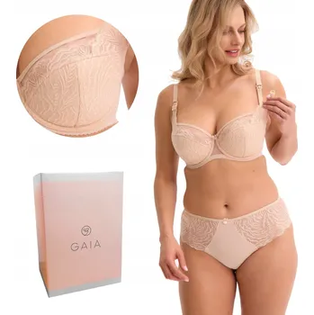 Podprsenka Na kojení Gaia polotuhá z polyamidu velikost 80B
