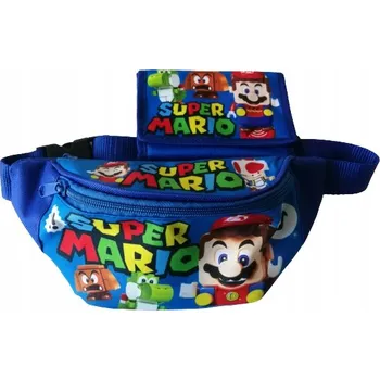 Outdoorové zavazadlo Ledvinka + peněženka SUPER MARIO BROS