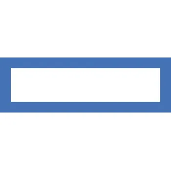 Tarifold Magnetický informační rámeček LEAN A5/A4 - 230 x 75 mm / modrá / 10 ks 399707