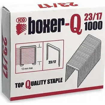 Spona do sešívačky Sponky ICO Boxer 23/17 1000ks pozinkované
