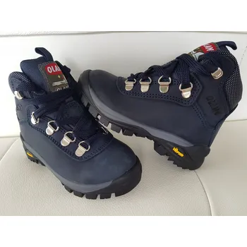 Dívčí obuv Celoroční treková obuv Olang LOGAN Kid Tex 82 Blue Velikost: 25