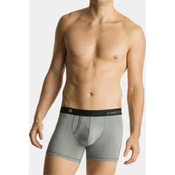 Pánská móda Pánské boxerky Atlantic MH-186-khaki světlá M