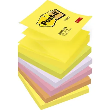 Samolepící bloček Samolepicí bločky Post-it - Z bločky - mix neonových barev / 6 x 100 lístků 67776