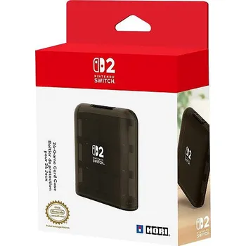 Obal na herní konzoli Hori Game Card Case 24 - Black - Nintendo Switch 2
