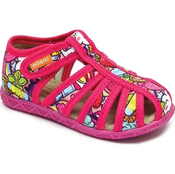 Chlapecké bačkory Bačkory Milami 114-2KISS Fuxia Velikost: 30