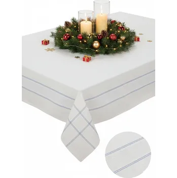 ubrus VÁNOČNÍ UBRUS SILVER/2 150x220 VELKÝ DEKORATIVNÍ NA STŮL