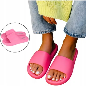 Dámská obuv NAZOUVÁKY DÁMSKÉ LETNÍ POHODLNÉ LEHKÉ EVA PĚNA NAZOUVÁKY BAZÉNOVÉ 38-39