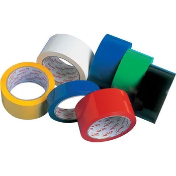 Lepicí páska Balicí pásky barevné - 15 mm x 10 m / bílá 404203