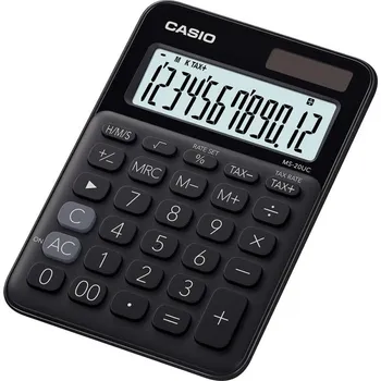 Kancelářská technika Casio Kalkulačka Casio MS 20 UC displej 12 míst - černá 562892